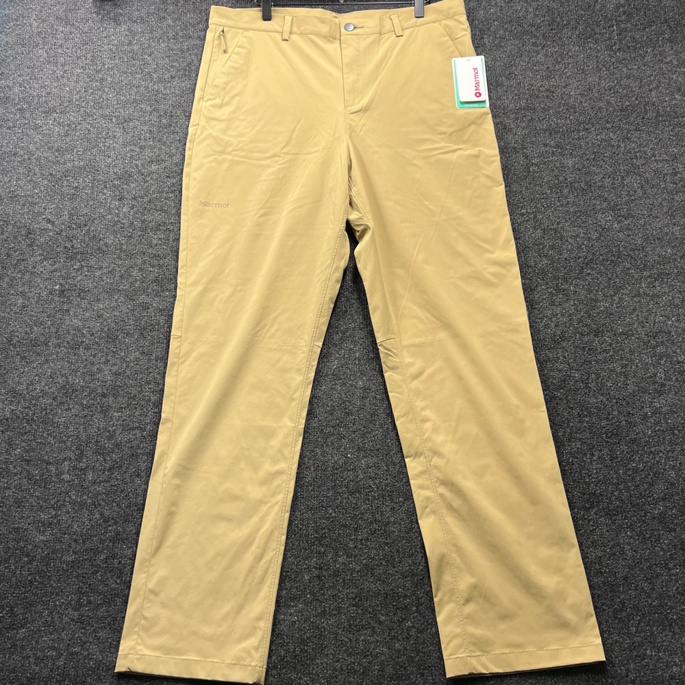Marmot Arch Rock Pant Shetland Tan Khaki Hiking Mens 36 M15338-16310 NEW